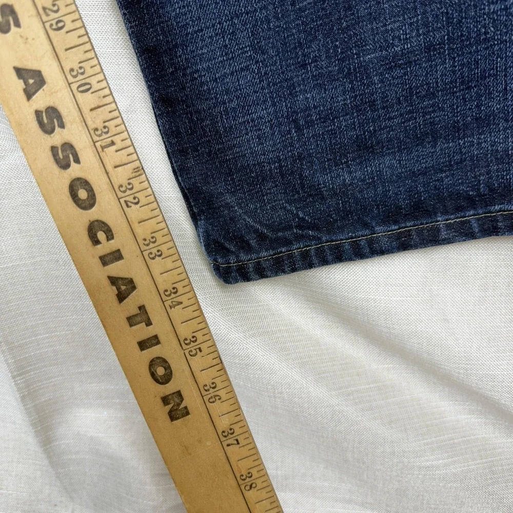 Wrangler Jeans Mens 38x34 Blue Medium Wash Regular Fit Straight Denim WRT30DN